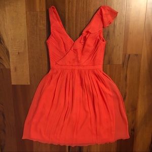 J. Crew flowy silk crepe dress